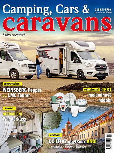 časopis Camping, Cars & Caravans č. 3/2024