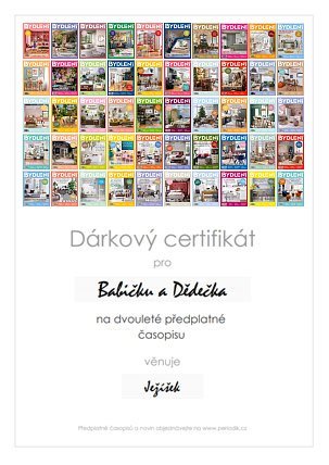 Náhled dárkového certifikátu